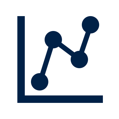 A line-chart-with-points icon beside the heading.