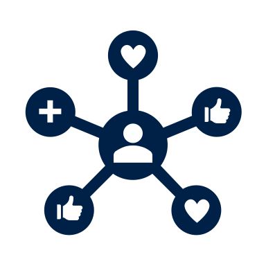 A network-of-nodes icon beside the heading.