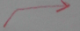 A red arrow that bends upwards and then runs right.