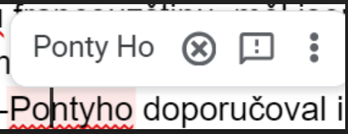Screenshot of an English sentence, “what you can do with the language for the meet your communicative goals.”, with a pop-up suggesting “to”.