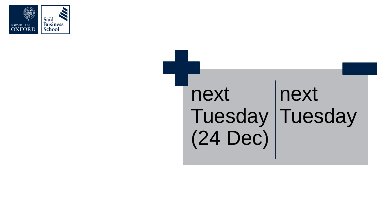 The slide's original page: two grey boxes side by side with a dark blue plus sign above the left box and a dark blue minus bar above the right box.