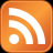 Orange square RSS feed icon (white dot and two arcs), shown beside the second bullet.